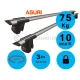 Aguri runner 120 cm C/D hliník Střešní nosič se střešními ližinami a integrovanými podélníky (51026)