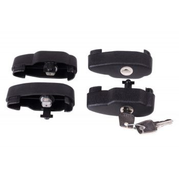 Amos uzávěr 4 ks sada uzamykatelný, hliník pro rúd