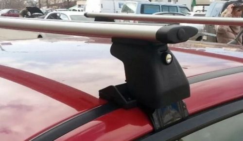 Amos D-1 tichý hliník uzamykatelný Střešní nosič pod střešní lem