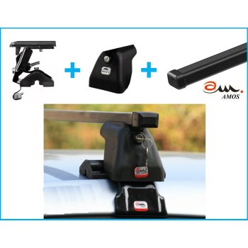 Amos D-3 ocelový zámek střešní nosič s lemováním