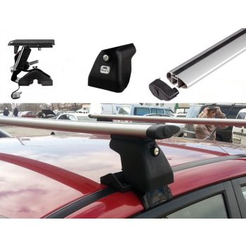   Amos D-3 tichý hliník uzamykatelný Střešní nosič pod střešní lem