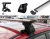 Amos D-3 tichý hliník uzamykatelný Střešní nosič pod střešní lem 3-dverový pro auta