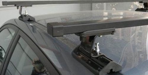 Amos Vivaro ocelová střešní nosič pevný bod nelze zamknout