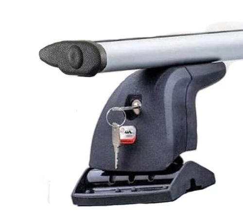 Amos Beta104 tichý hliník uzamykatelný Střešní nosič pevný bod