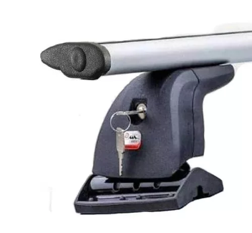 Amos Beta105 tichý hliník uzamykatelný Střešní nosič pevný bod