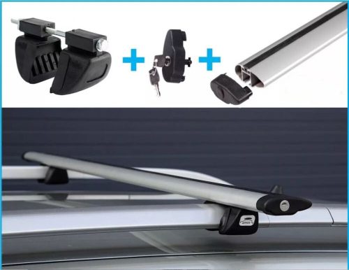 Amos futura hliník tichý uzamykatelný Střešní nosič (4305_6214_8508)