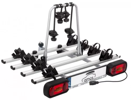Amos Giro 4 vícekusový 13 pin Nosiče kol na tažné zařízení uzamykatelný (7634)