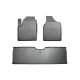 Eco s vysokým okrajem Gumové autokoberce Seat Alhambra I 1995-2010 pro 5 a 7 osob, VOLKSWAGEN Sharan I 1995-2010 pro 5 a 7 osob, FORD Galaxy 1995-2006 pro 5 a 7 osob