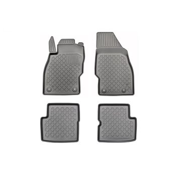   Eco s vysokým okrajem Gumové autokoberce OPEL Corsa E 2014-2019, OPEL Corsa D 2006-2014