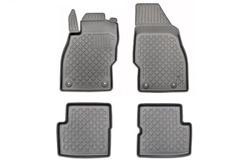 Eco s vysokým okrajem Gumové autokoberce OPEL Corsa E 2014-2019, OPEL Corsa D 2006-2014