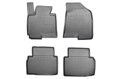 Eco s vysokým okrajem Gumové autokoberce Kia Sportage III 2010-2015, HYUNDAI ix35 2010-2015