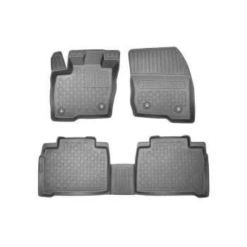   Eco s vysokým okrajem Gumové autokoberce FORD Galaxy 2015- 5 se sedadly, FORD S-Max II 2015- 5 se sedadly