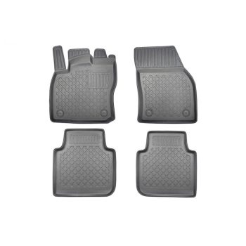   Eco s vysokým okrajem Gumové autokoberce SKODA Kodiaq 2016-2023, VOLKSWAGEN Tiguan Allspace 2017-, Seat Tarraco 2017-
