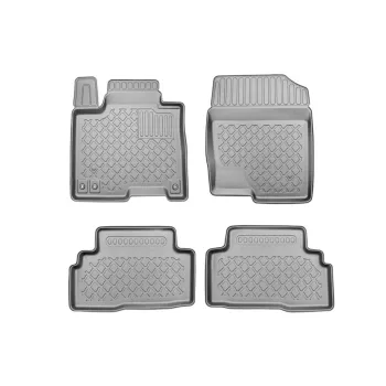   Eco s vysokým okrajem Gumové autokoberce HYUNDAI Tucson III 2020- HEV hybrid, Kia Sportage 2021- HEV hybrid