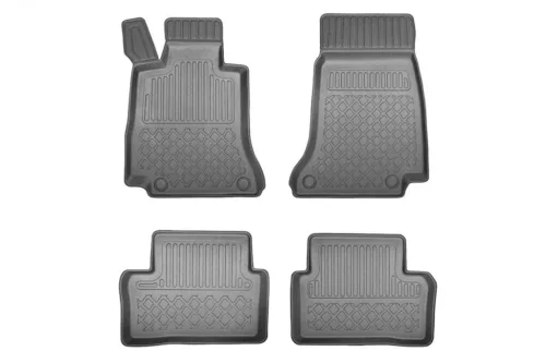 Eco s vysokým okrajem Gumové autokoberce MERCEDES CLS C257 2019-, MERCEDES E-Class W213 4-dveřový (Limuzin), kombi 2016-2023