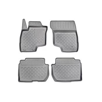   Eco s vysokým okrajem Gumové autokoberce MITSUBISHI Outlander Phev 2020- Csak PHEV, Tankajtó nyitó a műszerfalon!