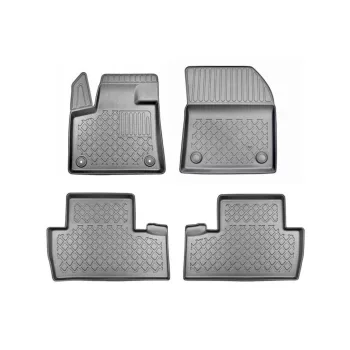   Eco s vysokým okrajem Gumové autokoberce PEUGEOT 5008 2017- 5 a 7 sedadlové, 3. řadu neobsahuje!