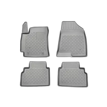   Eco s vysokým okrajem Gumové autokoberce HYUNDAI Kona 2023- pouze hybrid, ne elektrický!