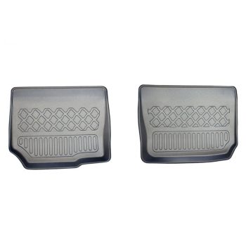   Eco s vysokým okrajem Gumové autokoberce OPEL Zafira B 2005-2014 7 osobní