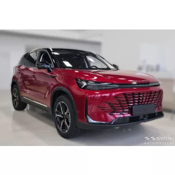   Avisa fekete matt acél küszöbvédő dombornyomott "Lines" (4 darabos) BAIC BEIJING 7 2023->