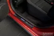 Avisa černá leštěná ocelová ochrana prahu modrý "Hybridní" (2dílný) DACIA JOGGER 2021->