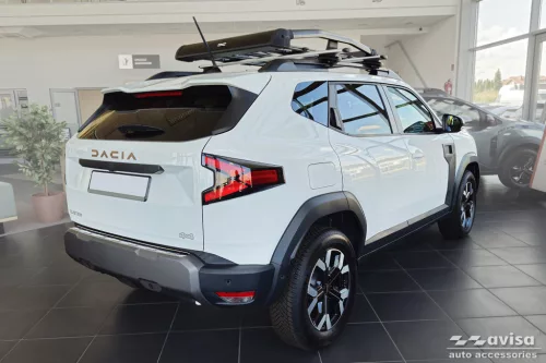 Avisa stříbrná ocelová ochrana prahu ražený "Lines" (4dílný) DACIA DUSTER III 2024->