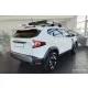Avisa stříbrná ocelová ochrana prahu ražený "Lines" (4dílný) DACIA DUSTER III 2024->