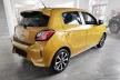 Avisa černá ocelová ochrana prahu "Special Edition" (4dílný) chromový s nápisem MITSUBISHI SPACE STAR FL 2020->