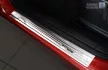 Avisa stříbrná saténová ocelová ochrana prahu "Special Edition" (4dílný) NISSAN QASHQAI I crossover 2007-2013