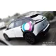 Avisa stříbrná saténová ocelová ochrana prahu (4 kusy) PEUGEOT 2008 II crossover 2019->