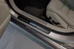 Avisa černá leštěná ocelová ochrana prahu modrý "Hybridní" (4dílný) VOLVO V90 kombi 2016->, VOLVO V90 Cross Country 2016->