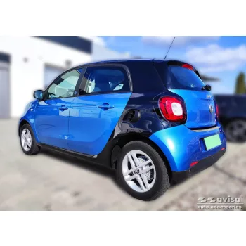   Avisa černá ocelová ochrana prahu "Special Edition" (4dílný) chromový s nápisem SMART FORFOUR II W453/W453 EQ hatchback 5D 2014-2020, FL2020->