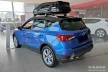 Avisa černá leštěná ocelová ochrana prahu "Exclusive Edition" 3D s emblémem (4dílný) SEAT ARONA, ARONA XCELLENCE, ARONA FR 2017-2021, FL 2021->