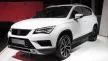 Avisa saténově stříbrný vložka černá ocel ochrana prahu dvoubarevná Seat ATECA 5d crossover 2016-2020, FL2020->