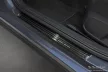 Avisa černá ocelová ochrana prahu "Special Edition" (4dílný) chromový s nápisem VW POLO VI HATCHBACK 2017-FL.2021->
