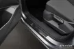 Avisa černá ocelová ochrana prahu ražený "Lines" (2dílný) VOLKSWAGEN CADDY V (SB) 2020->, VOLKSWAGEN CADDY CARGO V (SB) dodávka 2020->