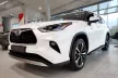 Avisa černá ocelová ochrana prahu modrý "Hybridní" (4dílný) TOYOTA HIGHLANDER IV (XU70) 2019->
