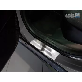   Avisa stříbrný+černé EXCLUSIVE/nový design/vložka ocel ochrana prahu (4 kusy) NX 2014-2021, C-HR cv 2016-2019, FL2019->2023, RAV4 IV FL 02.2016-2018