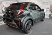 Avisa černé 3 mm bordázott hliník ochrana prahu mintás (4 kusy) TOYOTA AYGO X 2022->/TOYOTA AYGO X hybrid 2026->