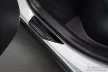 Avisa černá leštěná ocelová ochrana prahu ražený "Lines" (4dílný) LEXUS NX II (AZ20) 2021->