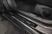 Avisa černá leštěná ocelová ochrana prahu modrý "Hybridní" (4dílný) FORD MONDEO MK5 Turnier/Limousine 2014-2019, FL2019->
