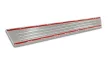 Avisa stříbrná saténová ocelová ochrana prahu ražený "Lines" (4dílný) FORD TURNEO COURIER II 2023->