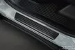 Avisa černá matná ocelová ochrana prahu ražený "Lines" (4dílný) FORD TURNEO COURIER II 2023->