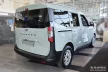 Avisa černá matná ocelová ochrana prahu ražený "Lines" (4dílný) FORD TURNEO COURIER II 2023->
