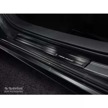   Avisa broušený černá ocelová ochrana prahu "Special Edition" (4dílný) MAZDA 3 IV 5d hatchback/limousine 2019->