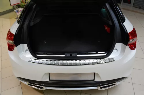 Avisa stříbrná saténová ocel Ochrana nakládací CITROEN DS5 2011-2015, FL2015