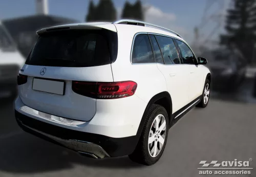 Avisa stříbrný satén ocel Ochrana nakládací MERCEDES GLB (X247) crossover 2019->/MERCEDES GLB AMG (X247) 2019->