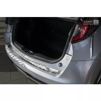   Avisa stříbrná saténová ocel Ochrana nakládací HONDA Civic IX FL2015-2016