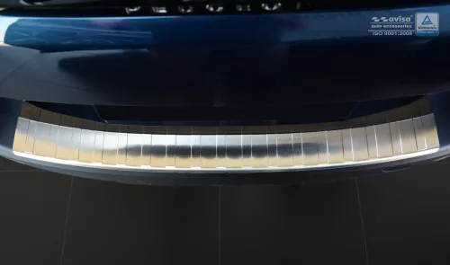 Avisa stříbrná saténová ocel Ochrana nakládací PEUGEOT 5008 II 2017-2024