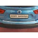 Avisa stříbrná saténová ocel Ochrana nakládací NISSAN QASHQAI II crossover FL2017-2021